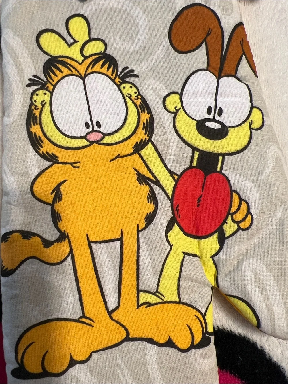 Garfield   Oven Mitt & Kitchen Towel Set - Orange/Yellow